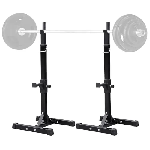 Yaheetech Soporte para Pesas Sentadillas Soporte Barra Pesas MAX 250 KG