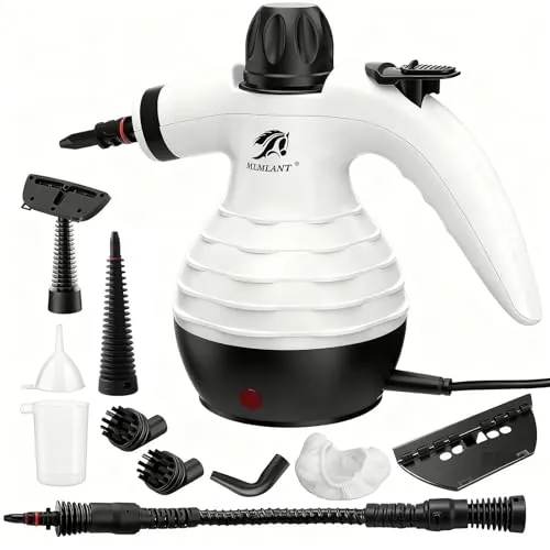 MLMLANT Juego de 10 accesorios de limpieza a vapor de mano para el hogar