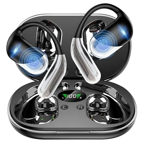 Auriculares Inalámbricos Bluetooth 6.1, Cascos Inalámbricos Open Ear