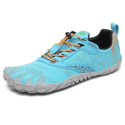 SAGUARO Zapatillas Barefoot Hombre Mujer Zapatillas Minimalistas Zapatos Barefoot Calzado Minimalistas Zapatillas de Trail Running Barefoot Shoes para Zero Drop Suela Aero,Gr.37
