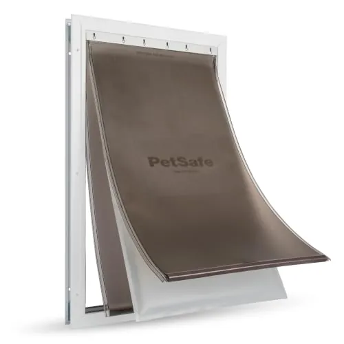 PetSafe Puerta de Aluminio para Clima Extremo, Extra Grande