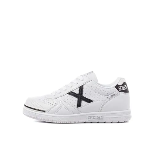 Munich G-3 Kid Profit, Zapatillas para Unisex niños, Blanco Negro, 36 EU