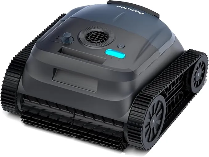 X5 Robot Piscina Limpiafondos y Paredes, Planificación Inteligente, Autonomía de 180 Min, 4 Modos, Smart Precision Docking™, Limpiafondos Piscina Automatico para Piscinas de hasta 300 m²