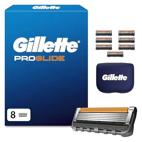 Gillette Proglide Cuchillas de Afeitar Hombre, Pack de 8