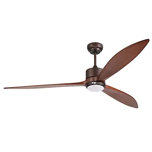 reiga Ventilador de Techo para Exterior 165 cm, Motor DC Silencioso
