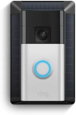 Nuevo cargador solar Ring para videotimbre con batería