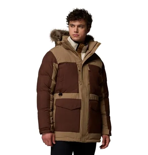 Columbia Marquam Peak Fusion II Parka, Omni-Heat Infinity, Repelencia Omni-Shield, Aislamiento Reciclado, Resistente al Agua, Capucha Ajustable, Bolsillos Seguros con Cremalleras - Hombre