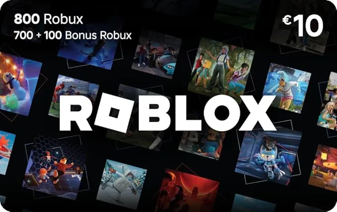 Tarjeta regalo de Roblox - 800 Robux [ordenador, móvil, tableta, Xbox One, Oculus Rift o HTC Vive]