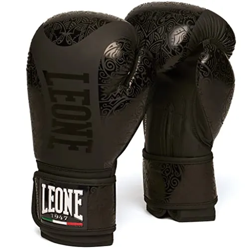 LEONE 1947 Guantes de boxeo maoríes negro/14 oz, GN070