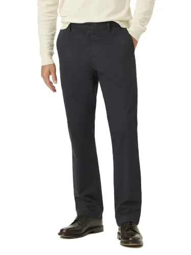 Dockers Herren SIGNATURE KHAKI STRAIGHT FIT PANTS PANTS, NAVY, 30W / 32L