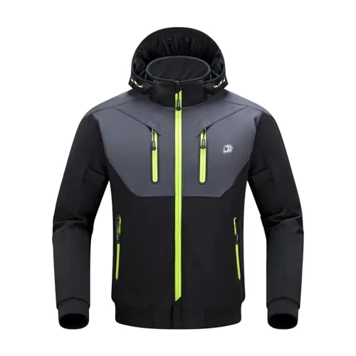 BORLENI Chaqueta moto conforme a CE con protecciones, para todo el año