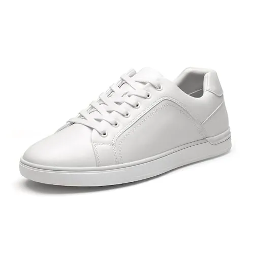 Bruno Marc Zapatillas de Deporte de Moda para Hombre, Zapatos Casuales.,Size 43,Blanco,SBFS211M