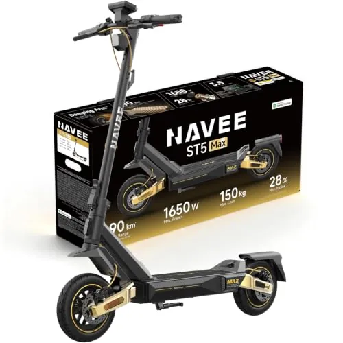NAVEE ST5Max Patinete Eléctrico Homologado DGT, Autonomía 90km