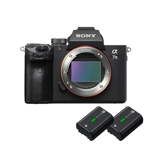 Sony Alpha 7 III cámara mirrorless (Full-Frame) de 24.2MP, 10 fps