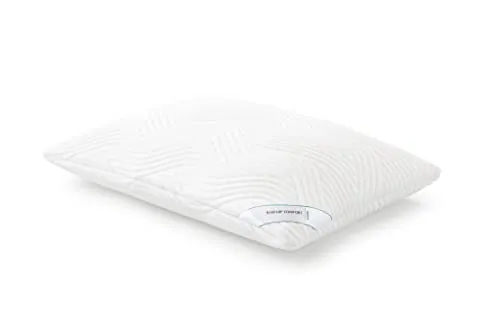 TEMPUR Comfort Medium Almohada para Dormir, Almohada clásica para Todas Las Posiciones de Dormir, Funda Lavable, Oeko-Tex Made IN Green, sensación de firmeza Media, 40 x 80 cm