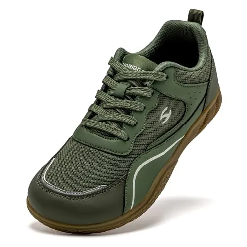 HOBIBEAR Zapatillas Barefoot Mujer, Puntera Ancha, Hombre para Caminar