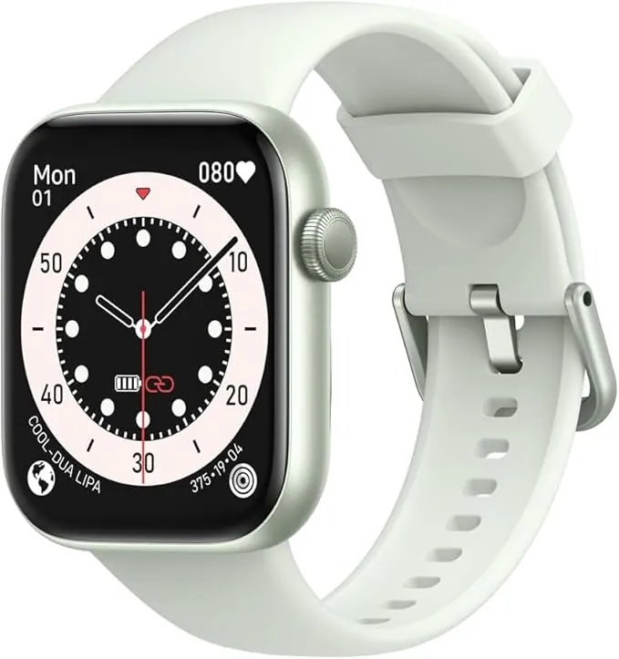 Reloj Inteligente Mujer Hombre, 1.85" Smartwatch con Llamadas Bluetooth, 140+ Modos Deportivos Smart Watch con SpO2/Pulsómetro/Monitor de Sueño/Podómetro, Impermeable IP68 Smart Watch Para Android iOS