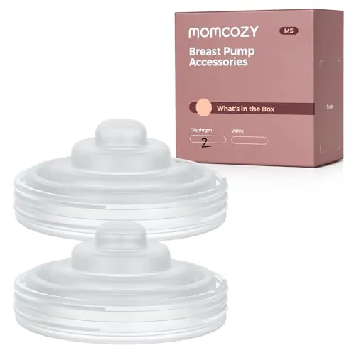 Momcozy Diafragma de silicona, paquete de 2, accesorio para extractor de leche M5
