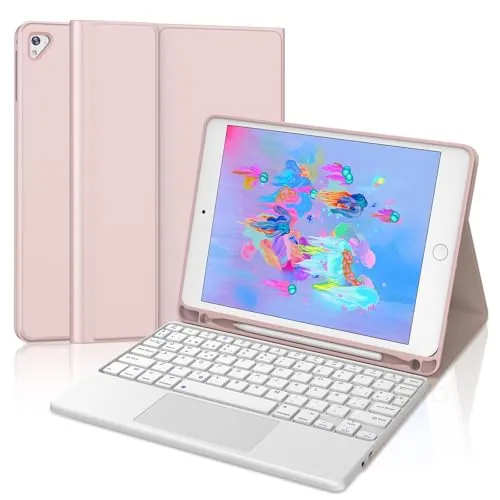FOGARI Teclado con Touchpad para iPad 6/5 Generacion 2018/2017 9.7"