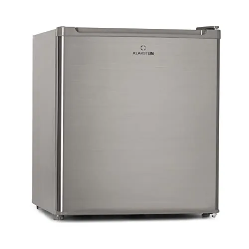 Klarstein Congelador Pequeño Vertical, Mini Congelador Portatil Silencioso para Casa y Oficina, Capacidad 33 l. con Estante, Eficiencia Energética, Estante, Dep. Hielos y Rascador