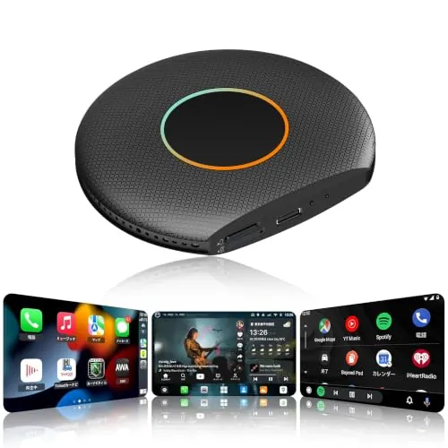 Adaptador CarPlay Inalámbrico y Android Auto, AI Box carplay con 4G LTE/GPS