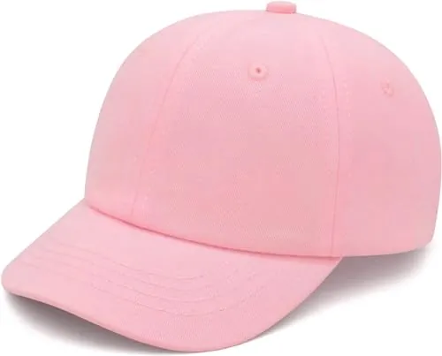 DRESHOW Gorra de Béisbol Color Sólido para Niños de Algodón Ajustable Sol Sombrero para Niños Pequeños Niñas