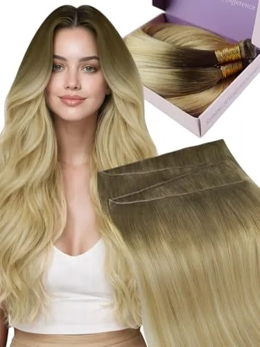 Fshine Genius Weft 50g 45cm Extensiones Pelo Natural