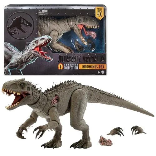 Mattel Jurassic World Hammond Collection Indominus Rex Figura Dinosaurio