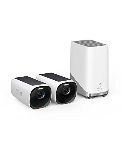 eufy by Anker eufyCam S330 eufyCam 3, Camara vigilancia WiFi 4K