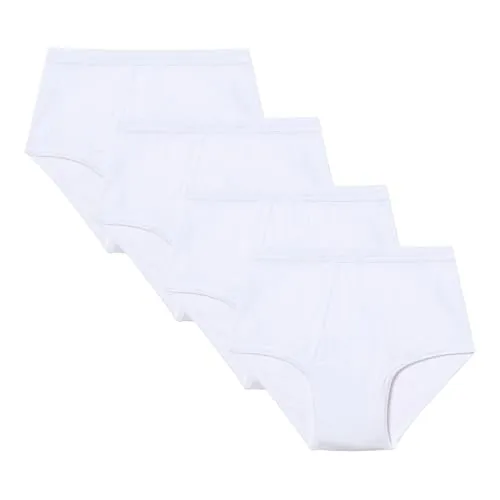 Abanderado Braslip Original con Apertura Frontal Algodón 100% Hombre x4