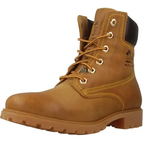 Panama Jack Panama 03, Botas Clasicas Mujer, Amarillo Vintage Napa, 37 EU
