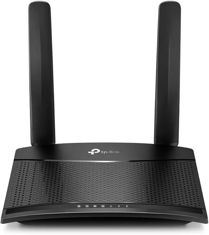 TP-Link TL-MR100, 4G LTE Router (Cat 4), 3G/4G Router Speed up to 300Mpbs, MicroSim, Ethernet LAN/WAN Port, Detachable Antenna, Plug&Play