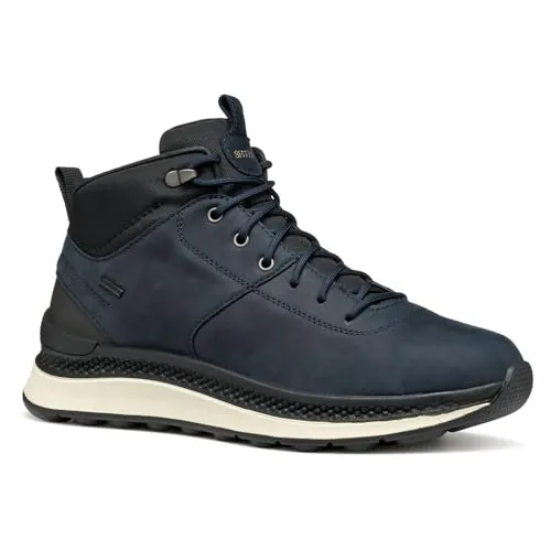 Geox U SPHERICA ACTIF X2 Bota en el tobillo, azul marino/negro, talla 45 EU, Azul marino y negro., 45 EU