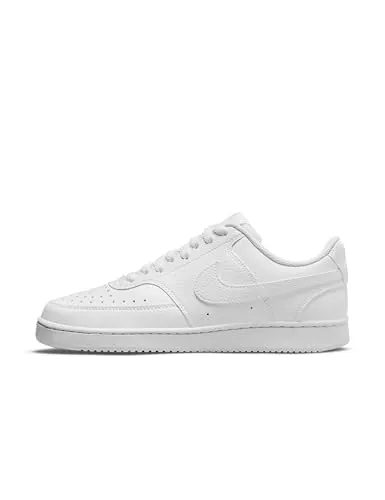 NIKE Court Vision Lo Be, Sneaker Mujer, Blanco, 36 EU