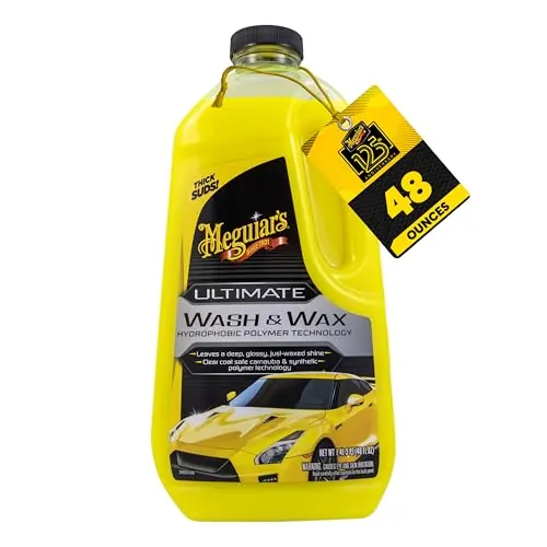 Meguiar's G17748EU Ultimate Wash & Wax Champú para coche con cera, 1,42 l