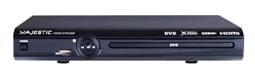 New Majestic HDMI-579 Reproductor de DVD Negro DVD player (MP3, JPG, DVD-Audio, DVD-Video, DVD,DVD+R,DVD+RW,DVD-R,DVD-RW, DVD,DVD+R,DVD+RW,DVD-R,DVD-RW, 1 discos)