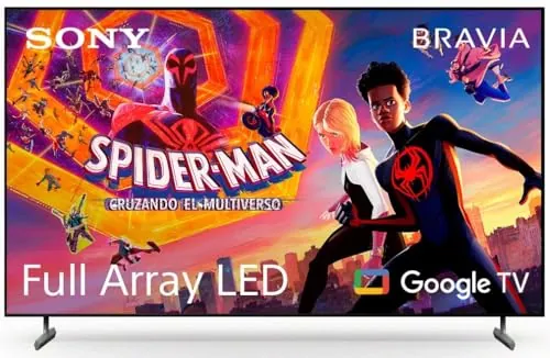 Sony BRAVIA KD55X85L, 55 pulgadas, TV Full Array LED, 4K HDR, Smart Google TV, Funciones ECO, Bravia Core, Marco fino
