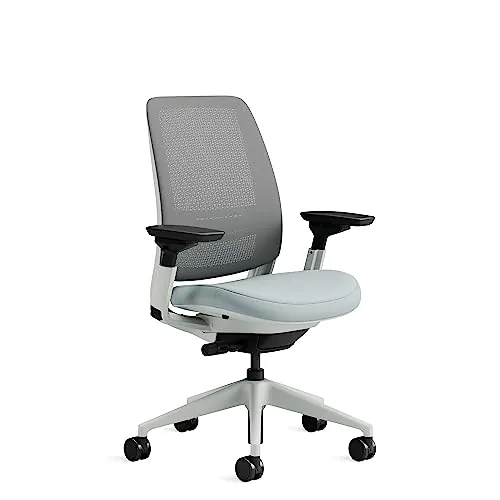 Steelcase Silla ergonómica: Series 2, Soporte Lumbar, Nube tormenta