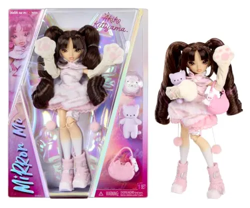 Mirror Mi Akiko Kittyama Fashion Doll - Muñeca de Moda Cosy Emotion, con más de 15 Puntos articulados