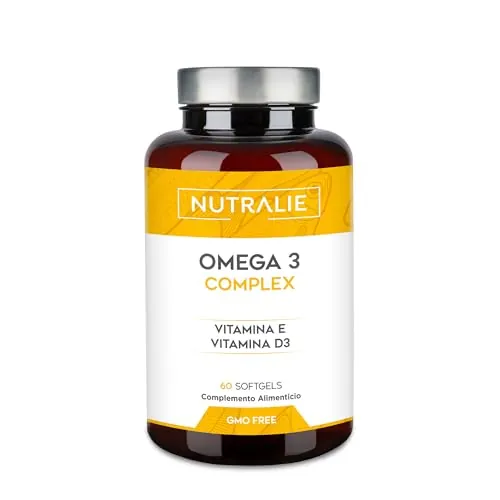 Omega 3 Cápsulas 2000mg - EPA y DHA 1257mg - IFOS Vit D y E