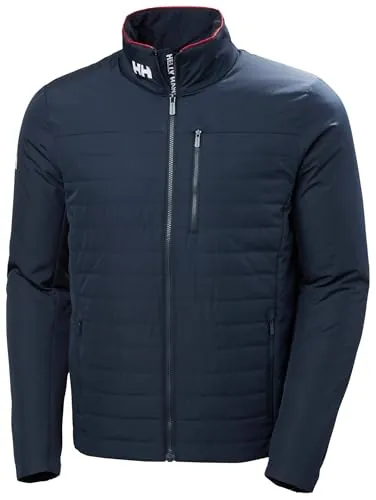 Helly Hansen Hombres Chaqueta aislante Crew 2.0, Azul Marino, S