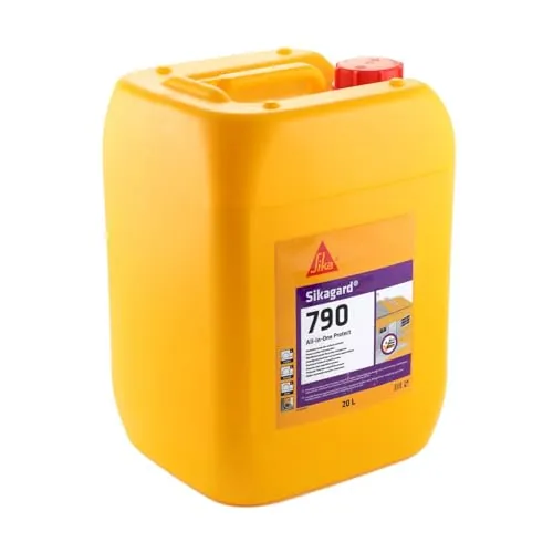 SIKA - Impregnación protectora para superficies porosas - Sikagard 790 All in One Protect - Fachadas, pavimentos y cubiertas - Interior y exterior - 20L