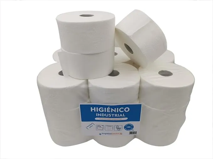 Papel Higienico Industrial Pasta Laminado - Pack 18 Unidades