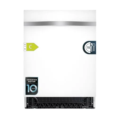 Cecotec Lavavajillas 60cm Bolero Aguazero 6620 Full-BI Matt White Glass C