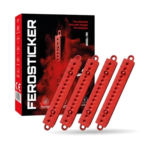 FEROSTICKER Pequeño Extintor Automático (4 Piezas)