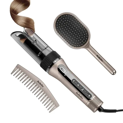BaByliss Style Secret Air Rizador de Pelo Automatico, 25mm Tenacillas Pelo