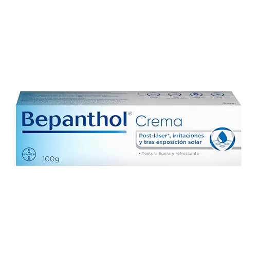 Bepanthol Crema Reparadora con 5% Pantenol para Piel Seca, 100g