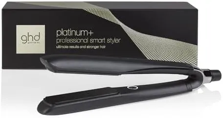 ghd Platinum+ - Plancha de Pelo Profesional Inteligente, Cabello Más fuerte, Más Brillo y Protección del Color - Para todo Tipo de Cabello - (Enchufe Europeo)