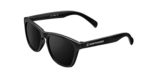 Northweek Kids Space - Gafas de Sol para Niño y Niña, Polarizadas, Negro