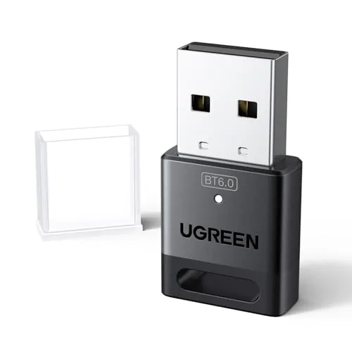 UGREEN USB Bluetooth 6.0 Adaptador Bluetooth para PC Windows 11 10 8.1
